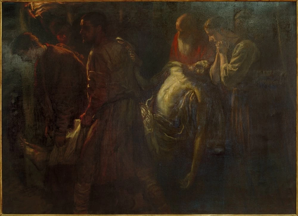 La sepoltura di Cristo, 1894 - Bautzen, Stadtmuseum